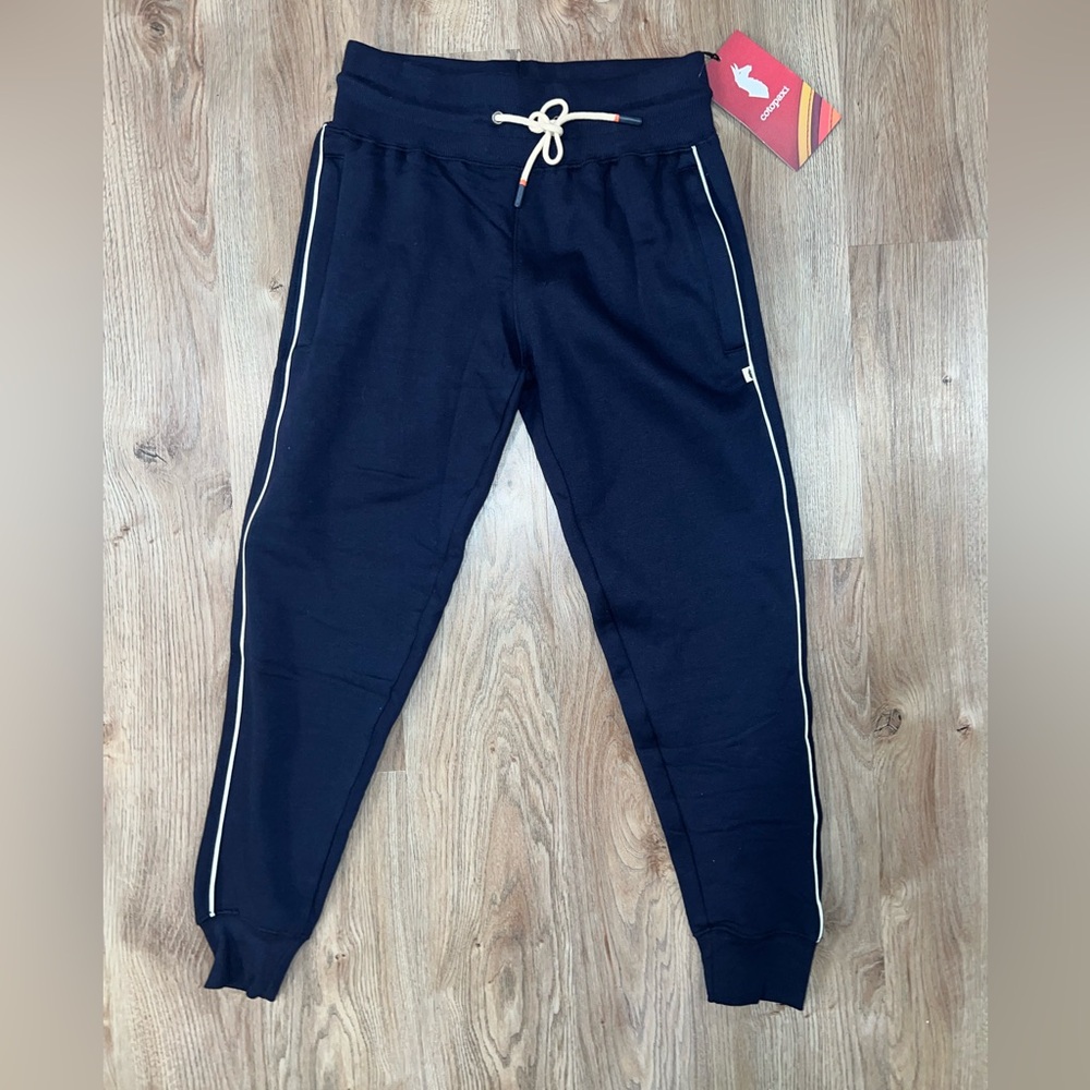 Cotopaxi Navy Sweatpants XS. NWT